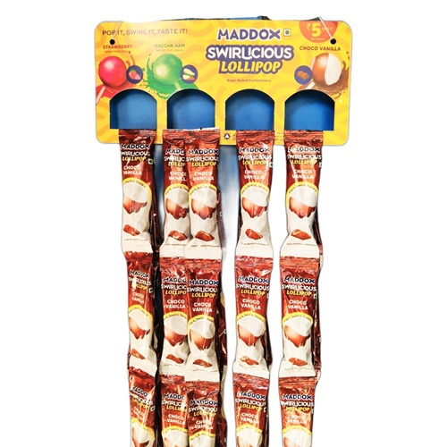Maddox swirlicious lollipop Choco Vanilla 30pcs set