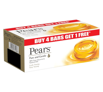 Pears pure glycerine soap 125g×5