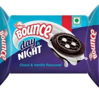Sunfeast Bounce Day & night Choco and Vanilla biscuit 28g×12pcs
