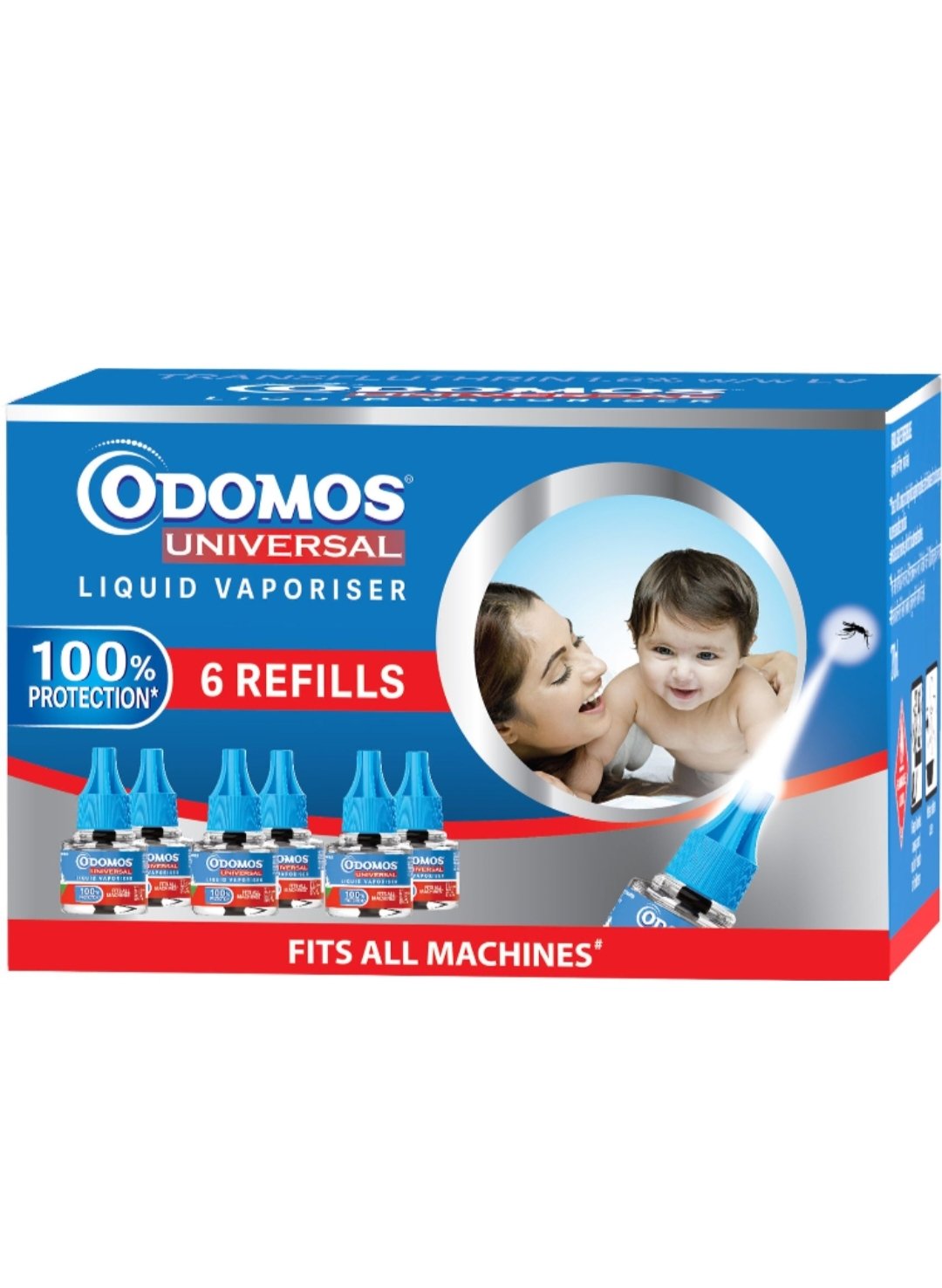 Odomos liquid 6 Refills pack