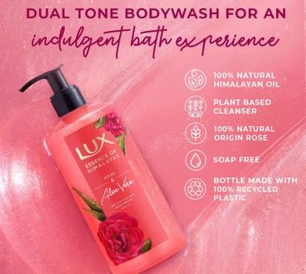 Lux Rose & Aloe Vera Body wash 400ml