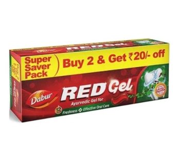 Dabur Red Gel Toothpaste 2x150g