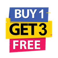 BUY 1 GET 3 FREE