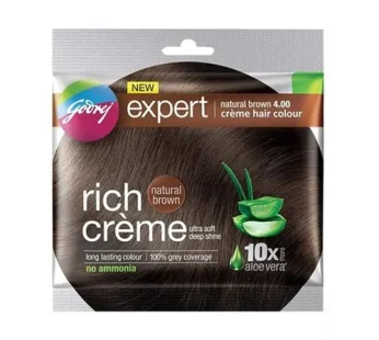 Godrej Expert Rich Creme Natural Brown 4.00 220ml