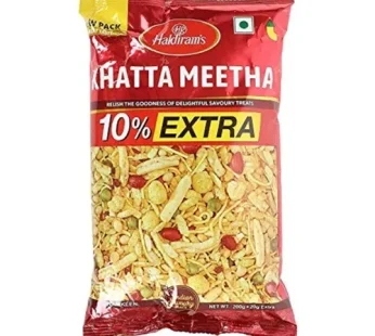 Haldiram Khatta Meetha Namkeen 220g