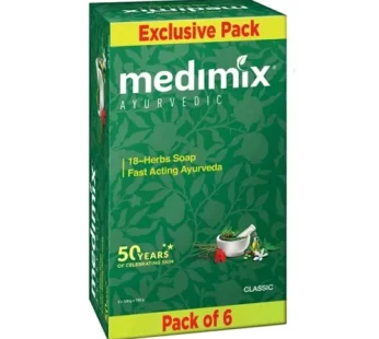 Medimix Ayurvedic Soap (6x125g)
