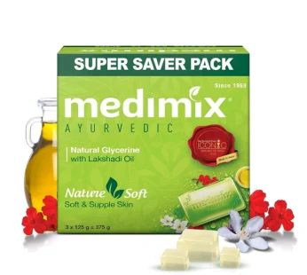 1+1 Medimix Ayurvedicb Natural Glycerine Soap 3?125g